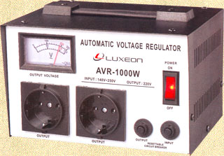 Стабилизаторы  напряжения «Luxeon» AVR-500W / AVR-1000W